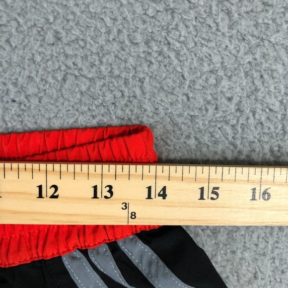 Adidas Shorts Womens Medium Black Running Stripped Gym‎ Workout Track - Picture 6 of 8